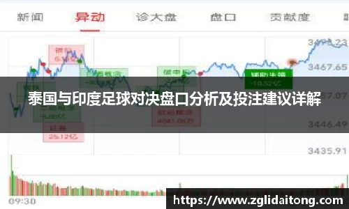 泰国与印度足球对决盘口分析及投注建议详解